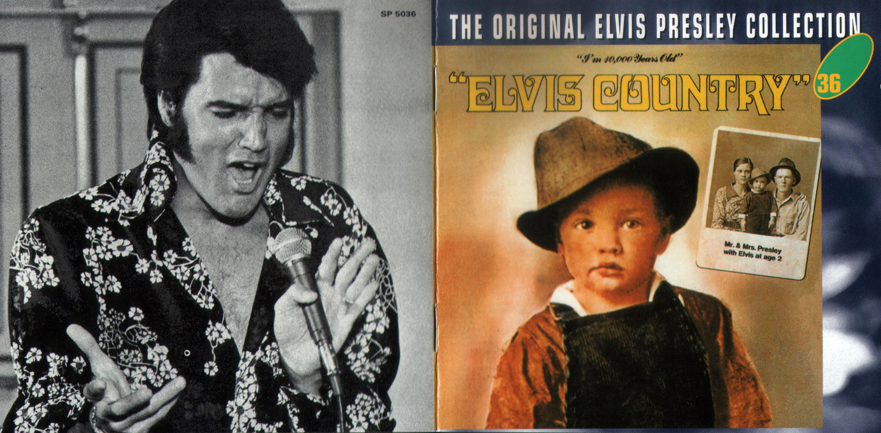 Elvis Presley  The Original Elvis Presley Collection 36; Elvis Country : Booklet